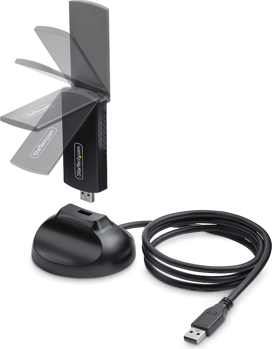 Produktbild StarTech Wi-Fi 6e USB Adapter/Dongle (USB 3.0)