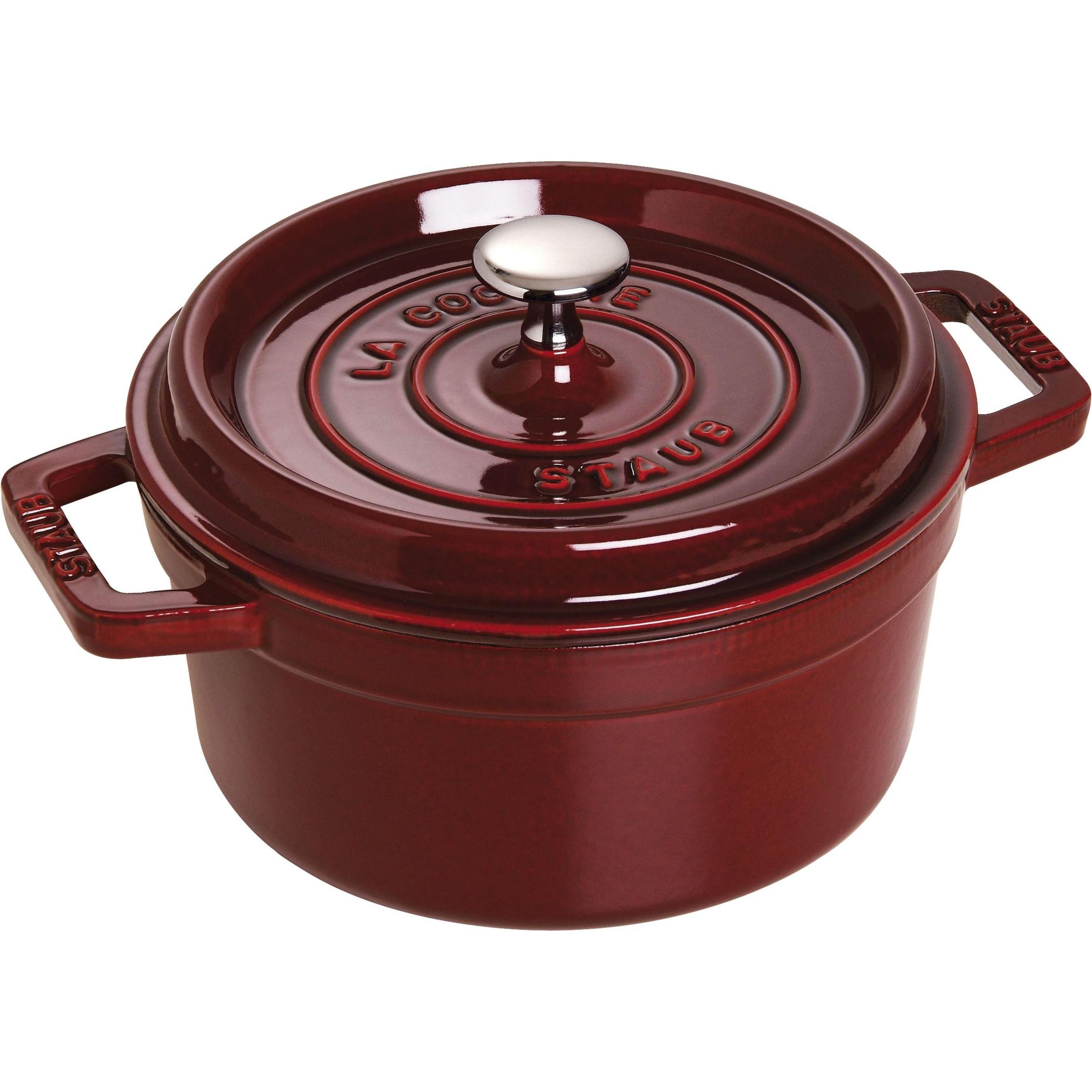 Staub Tostapane rosso scuro, Padella + Pentola, Rosso