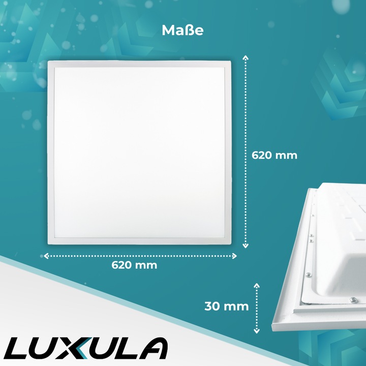 Produktbild Luxula LED BackLit Panel, 62x62 (4400 lm)