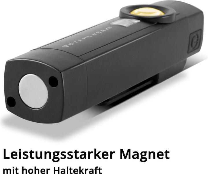 Actual product image Stahlwerk LED work light AL-3 ST with 4 light modes including UV light