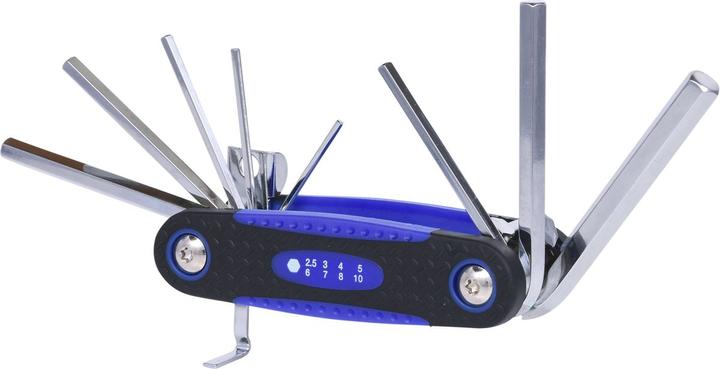 Productafbeelding KS Tools L-sleutel in opvouwbare houder