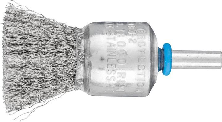 Produktbild Pferd Pinselbürste Schaft ungezopft PBU INOX 020 (0,20 mm)