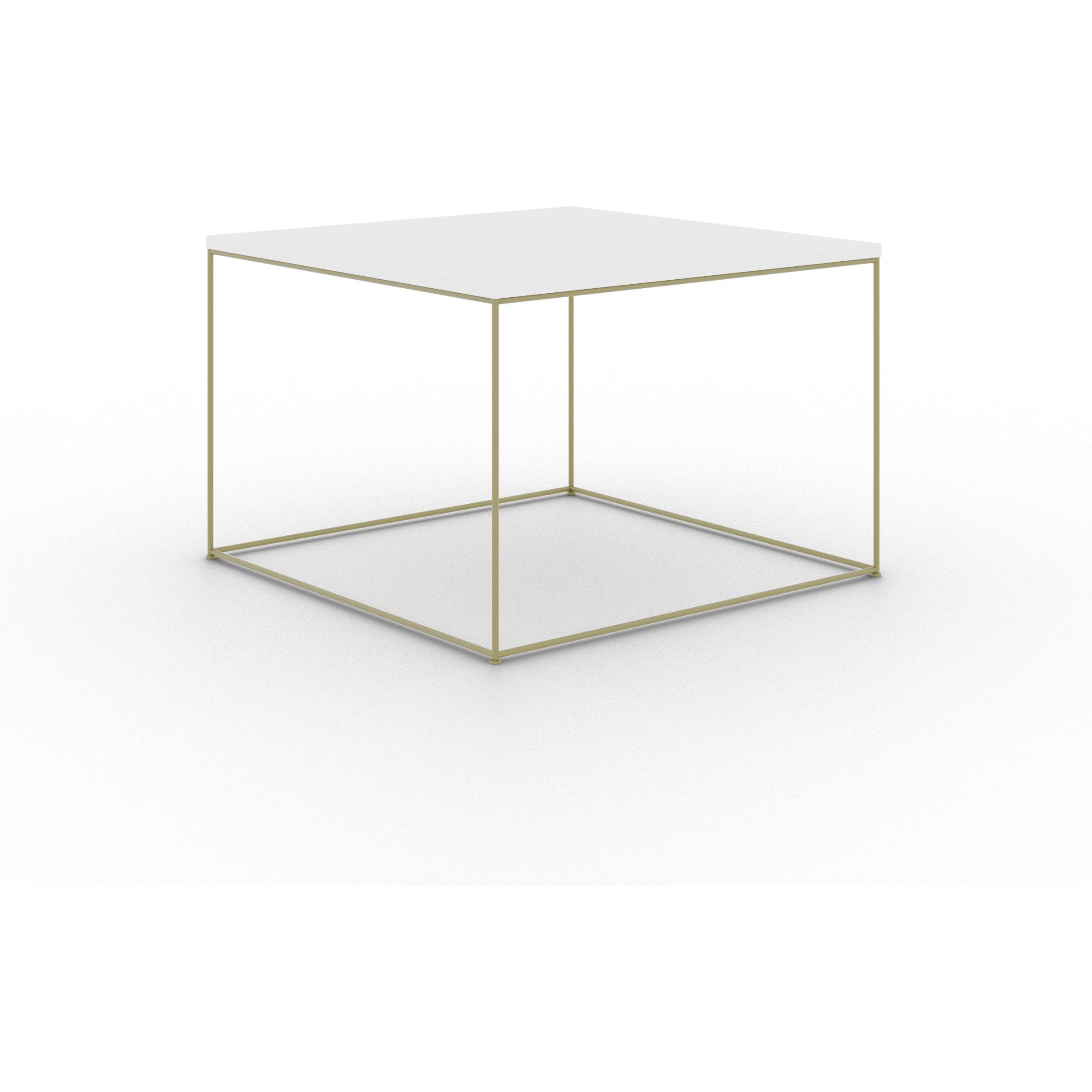 ADRK Furniture, Couchtisch + Beistelltisch, Roni (65 x 65 x 37 cm)