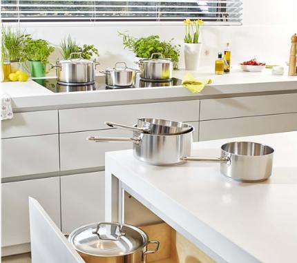 Actual product image Demeyere Apollo (22 cm, Pot, Stainless steel)