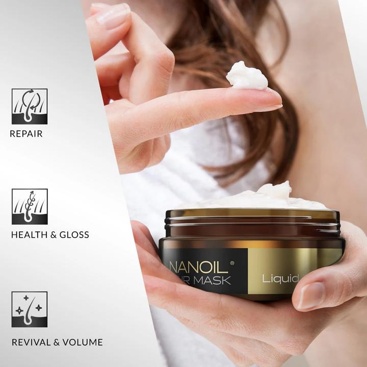 Produktbild Nanoil Haarmaske mit flüssiger Seide (300 ml)