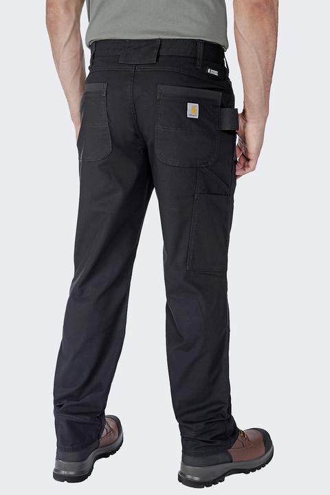 Carhartt Robuste schwarze RipSto-Arbeitshose (W30/L30)
