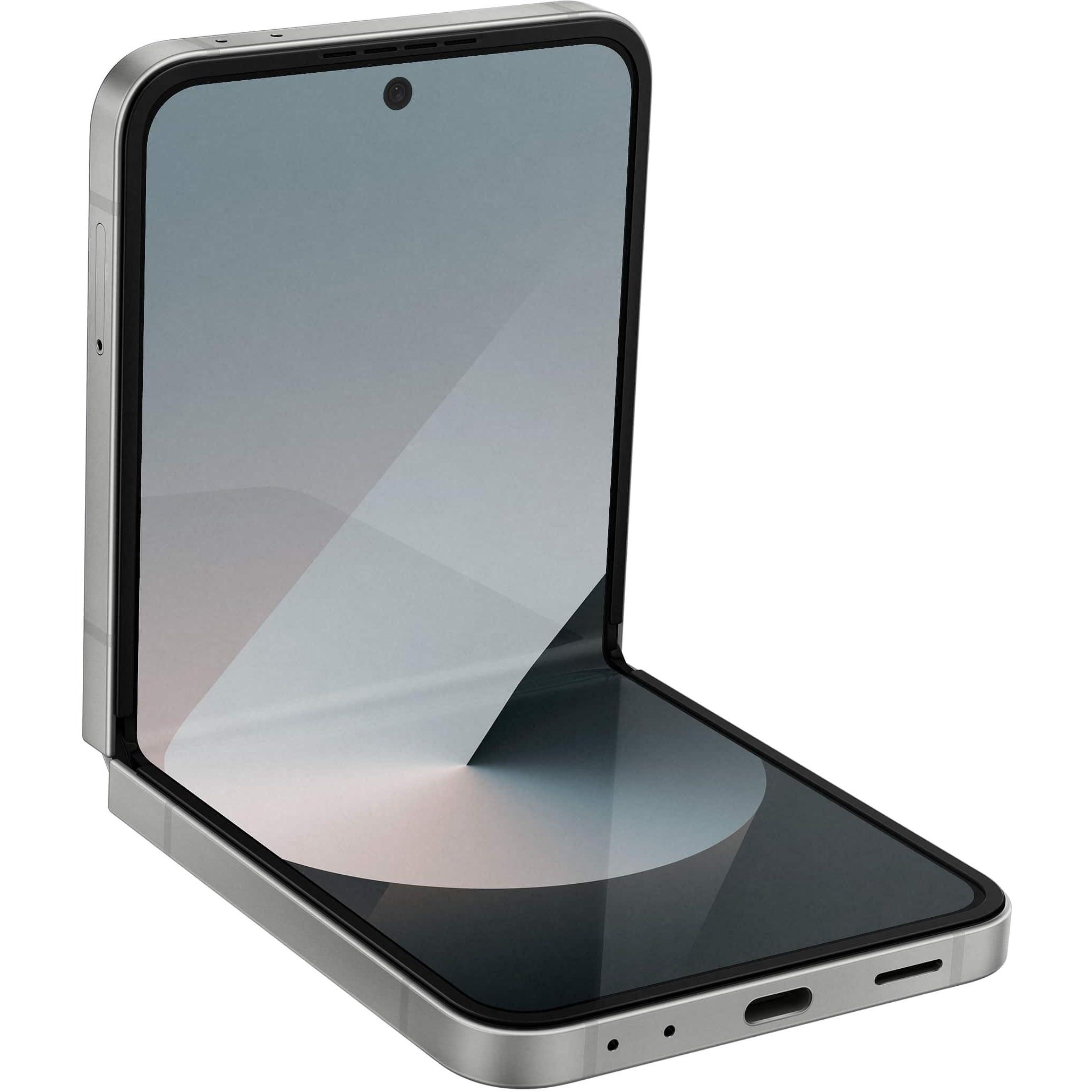 Thumbnail - Samsung DUPLIKAT Galaxy Z Flip6 (256 GB, Silver Shadow, 6.70", SIM + eSIM, 50 Mpx, 5G), Smartphone, Silber