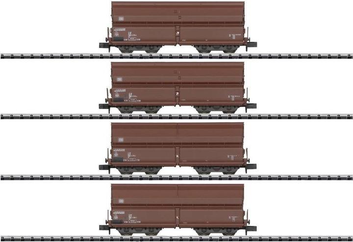 Actual product image MiniTrix T18271 Self-unloading wagon set type Tal 963 (Track N)
