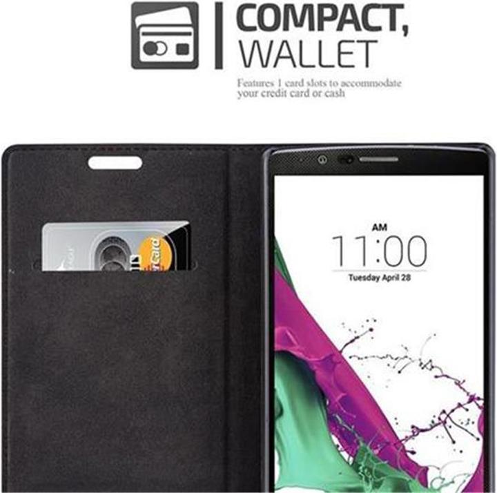 Actual product image Cadorabo Case Book Invisible Magnet (LG G4, Motorola Moto G4 Plus)