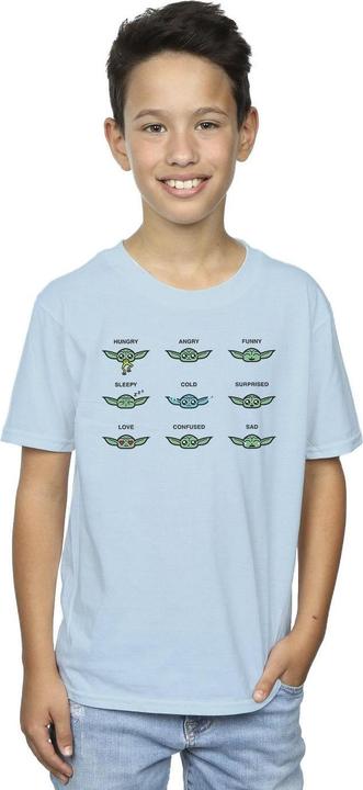 Image du produit Star Wars - T-shirt MANDALORIAN GROGU MOOD - Garçon (128)