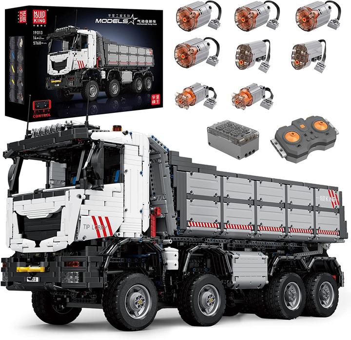 Image du produit Mould King Camion de pompage pneumatique
