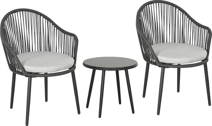 Produktbild Outsunny Gartenbistro-Set (50 x 46 cm)
