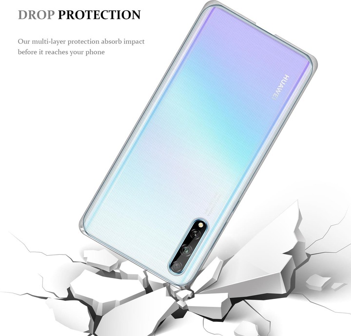 Produktbild Cadorabo TPU Ultra Slim AIR Cover (Huawei P Smart S)
