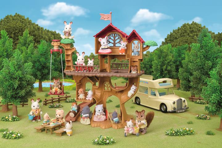 Actual product image Sylvanian Families Adventure tree house