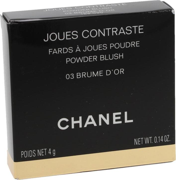 Actual product image Chanel Joues Contraste Powder Blush No.03 Brume D Or 4 g (No.03 Brume D)