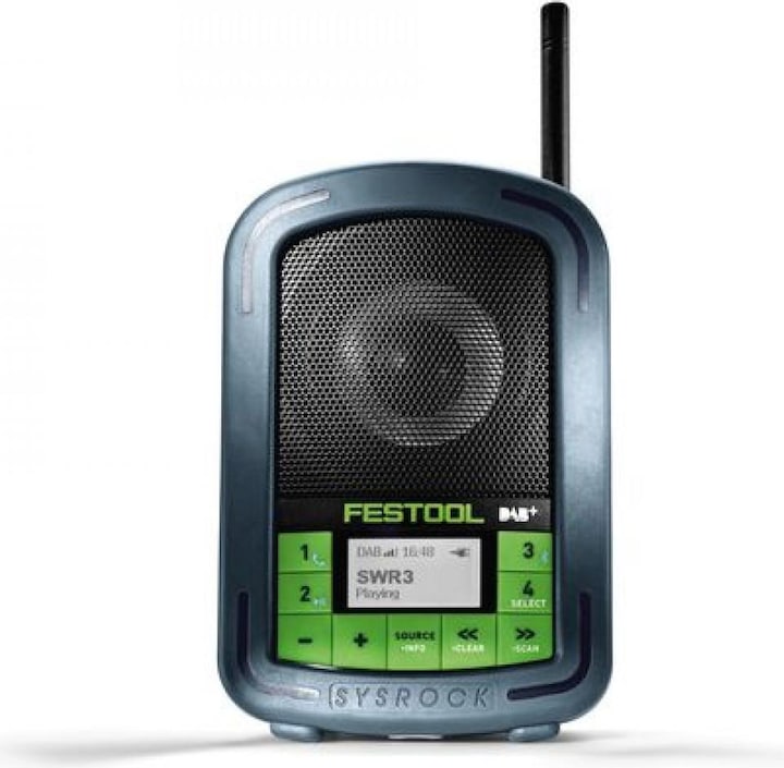 Actual product image Festool Digital radio BR 10 DAB+ (DAB+, FM, Bluetooth)