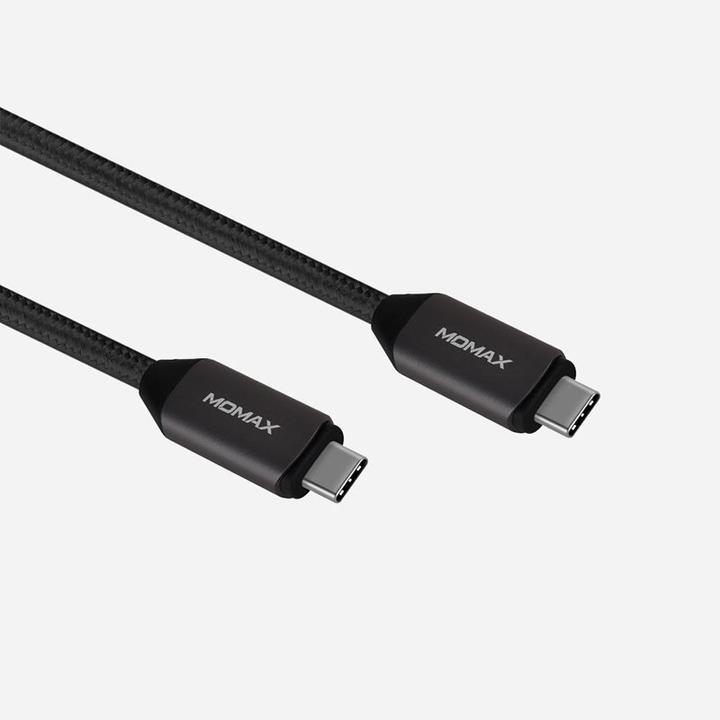 Image du produit Momax USB USB-C - USB-C cable 1 m black (36317-uni) (1 m, 100 W)