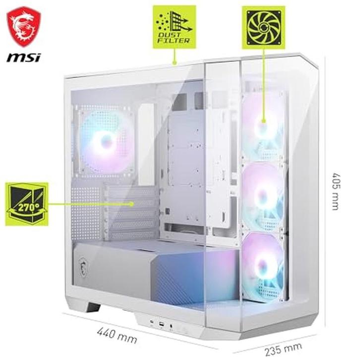 Actual product image MSI Mag Pano M100R PZ (mATX, ITX)