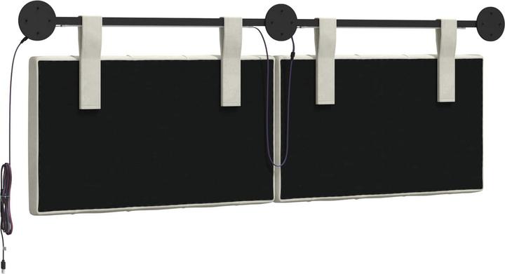 Actual product image vidaXL Modernes Kopfteil (130 x 55 x 7 cm)