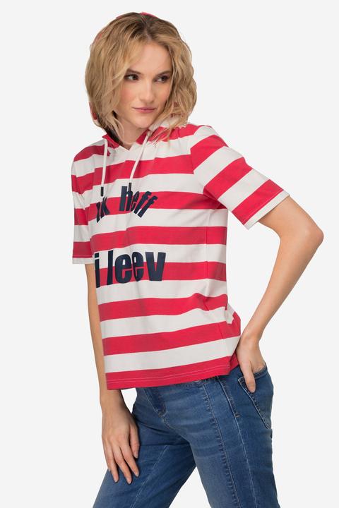 Actual product image Laurasøn T-Shirt, Ringel, Statement, Halbarm (L)