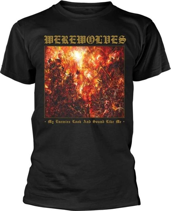 Produktbild Werewolves My Enemies Look And Sound Like Me TShirt (XXL)