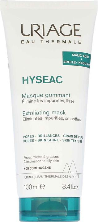 Label énergétique Uriage Hyseac Masque Exfoliant 100ml (100 ml)