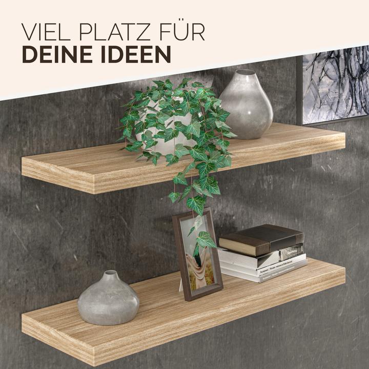 Actual product image Casaria Wandregal (70 x 23 x 3.8 cm)