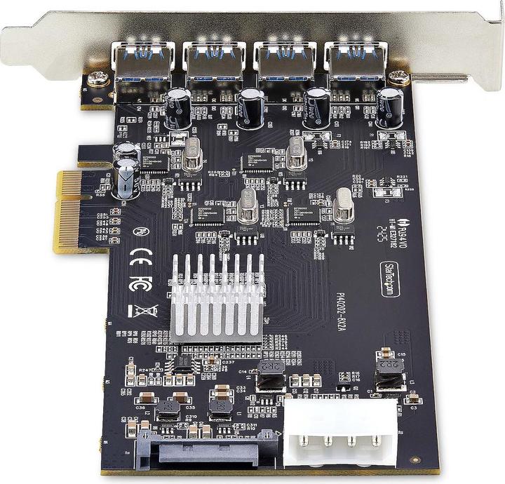 Produktbild StarTech 4-PORT USB-A PCIE CARD 5GBPS