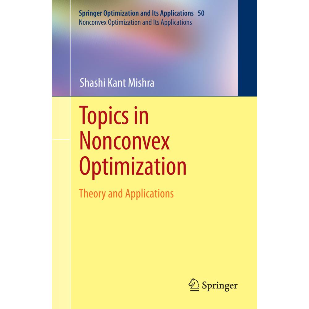 Topics in Nonconvex Optimization, Fachbücher
