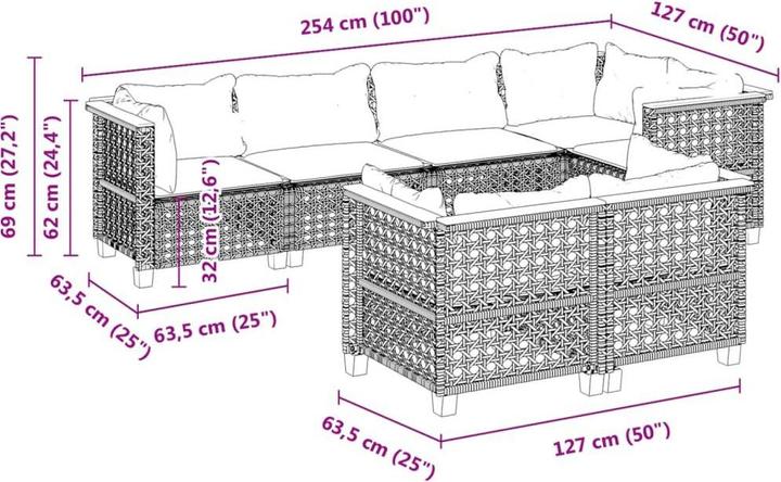 Produktbild vidaXL Haylee
