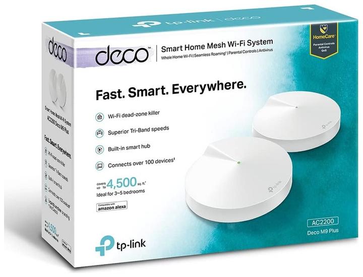 Actual product image TP-Link Deco M9 Plus Triband WLAN Mesh Set of 2 (AC2200)
