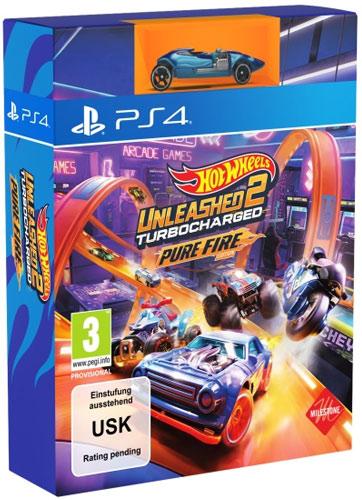 Produktbild Milestone Hot Wheels Unleashed 2 Turbocharged Pure Fire Edition (PS4, DE, IT, FR)