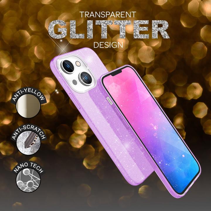 Produktbild Nalia Glitzer Hülle (Apple iPhone 14)