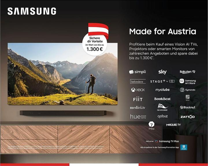 Actual product image Samsung QE43LS03HEUXXN (43", LS03HE, LCD, 4K, 2026, CH)