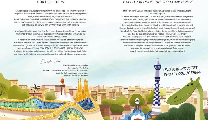 Actual product image National Geographic Barcelona für kleine Entdecker. Reiseführer für Kinder (German, Daniela Celli, Laura Re, Qontent, 2024)