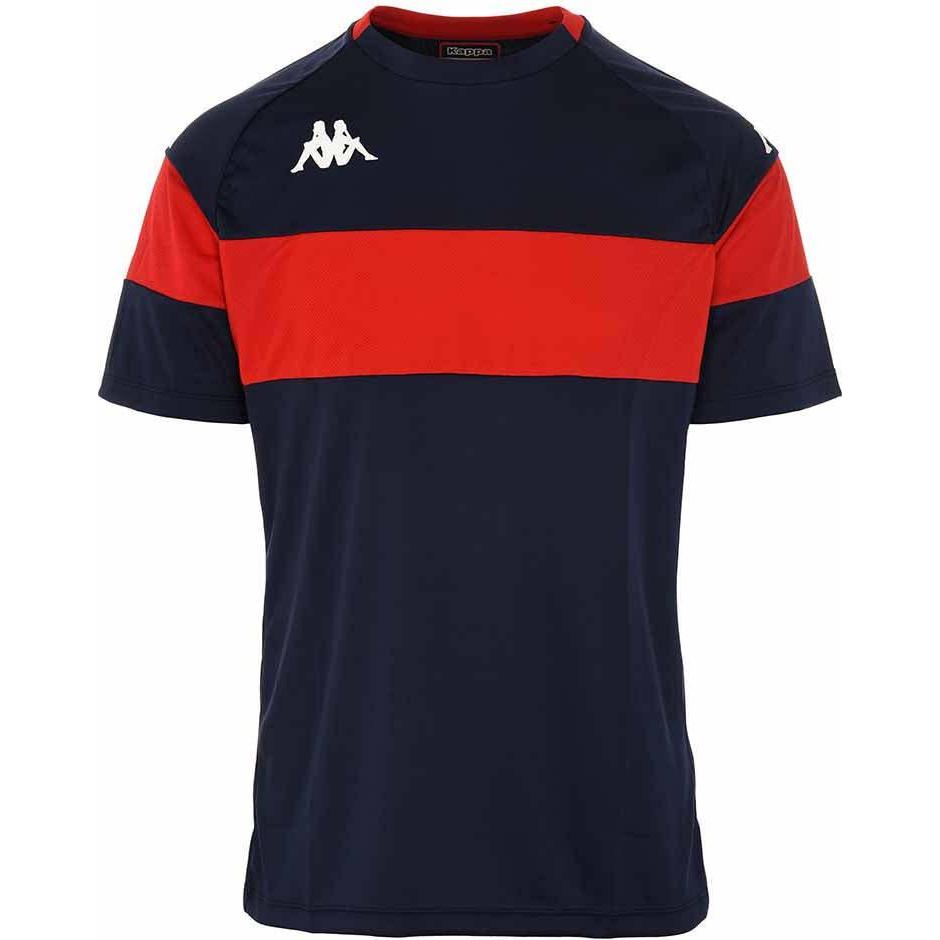 Kappa, Herren, Sportshirt, trikot dareto (XL), Blau, Rot, XL