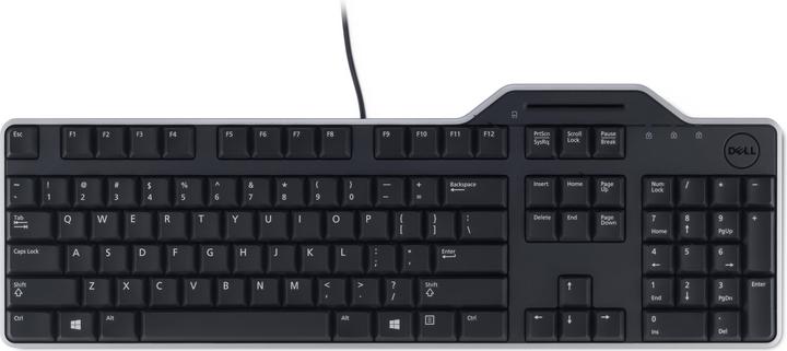 Actual product image Dell KB813 Smartcard Reader USB Keyboard (US, Cable)