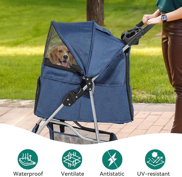 Produktbild Yitahome Hundewagen Buggy (Hund, Katze, Faltbar)