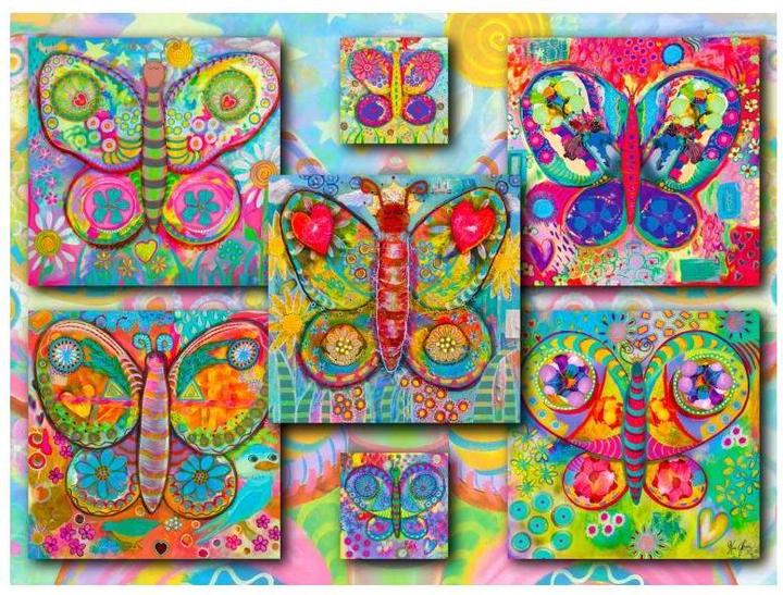 Produktbild Enjoy Puzzle ENJOY-2044 - Butterflies, Puzzle, 1000 Teile (1000 Teile)