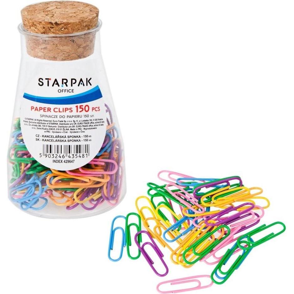 Starpak Büroklammer kol 150pcs Büropackungen (150x) (41948061)