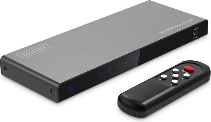 Actual product image Digitus 8K HDMI Switch, 5x1