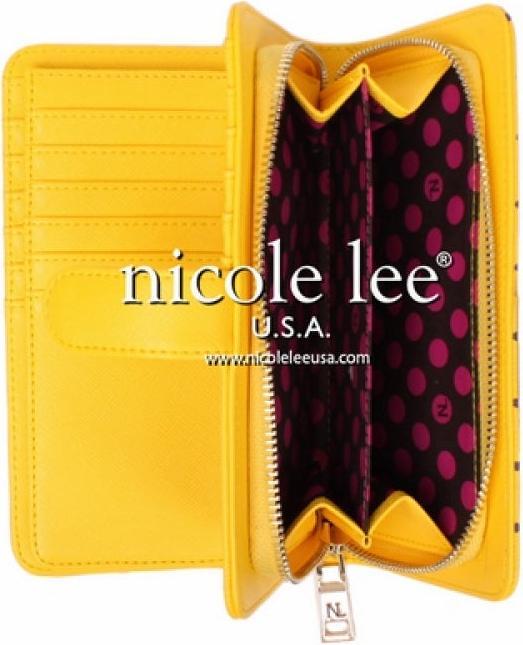 Actual product image Nicole Lee Kayley Floral" wallet