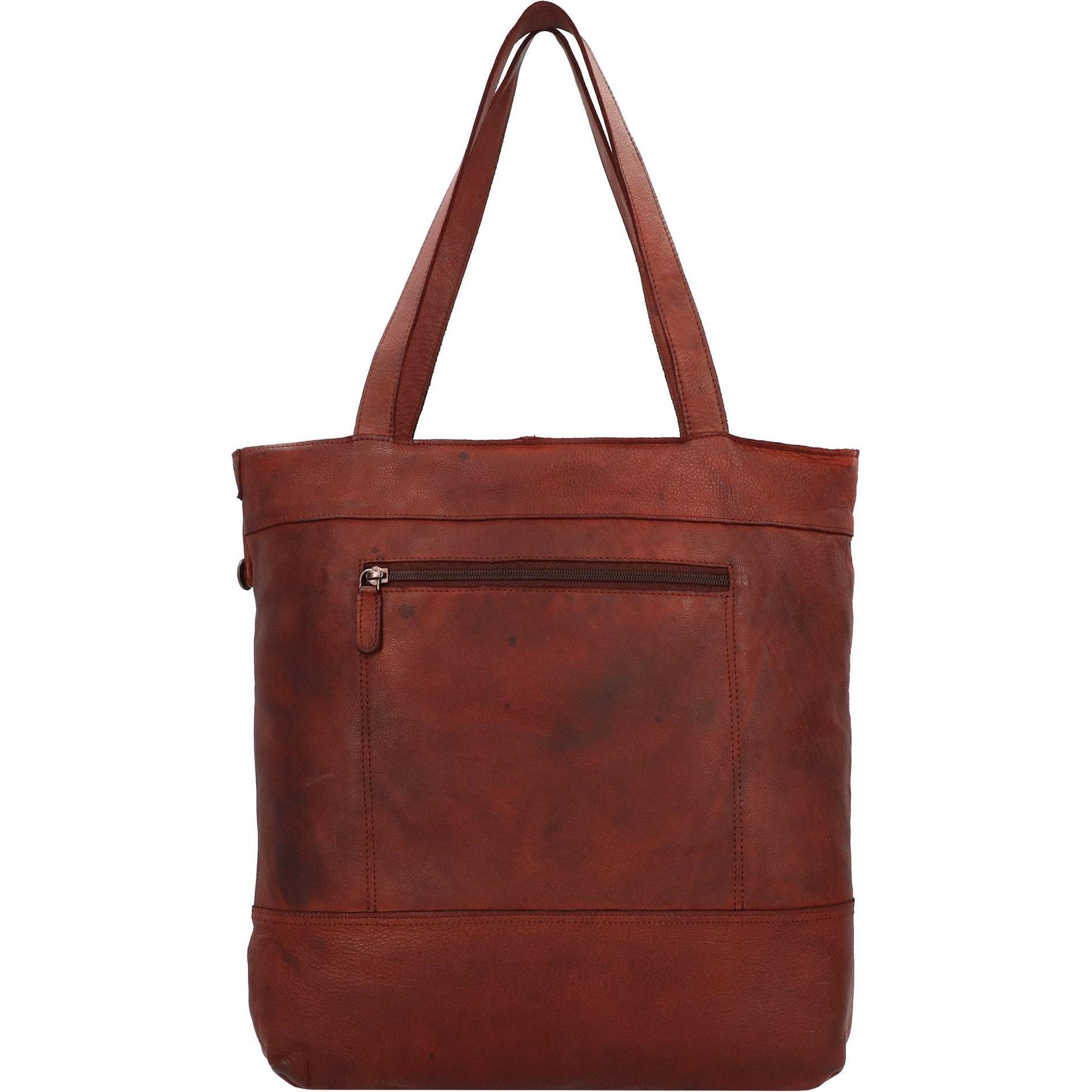 Jack kinsky, Handtasche, Darwin 5 Schultertasche Leder 39 cm, Braun