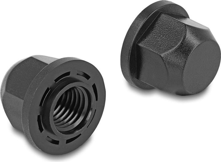 Delock M12 thread protection cap black 2 pieces