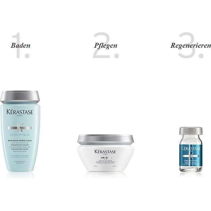 Thumbnail - Kérastase, Shampoo, Spécifique Bain Riche Dermo-Calm (250 ml, Flüssiges Shampoo)