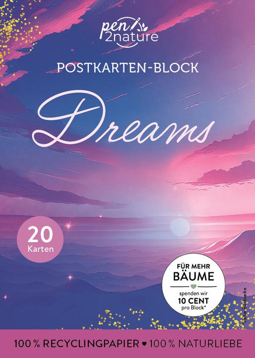 Produktbild Postkartenblock Dreams (42 Stk.)