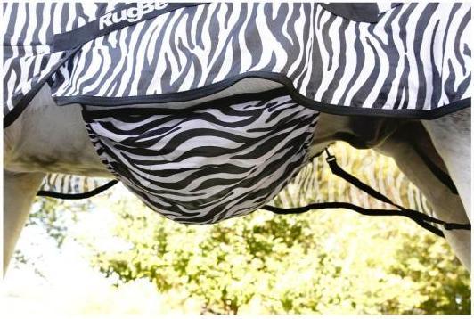 Productafbeelding Kerbl Vliegend tapijt zebra incl halsstuk (165 cm)
