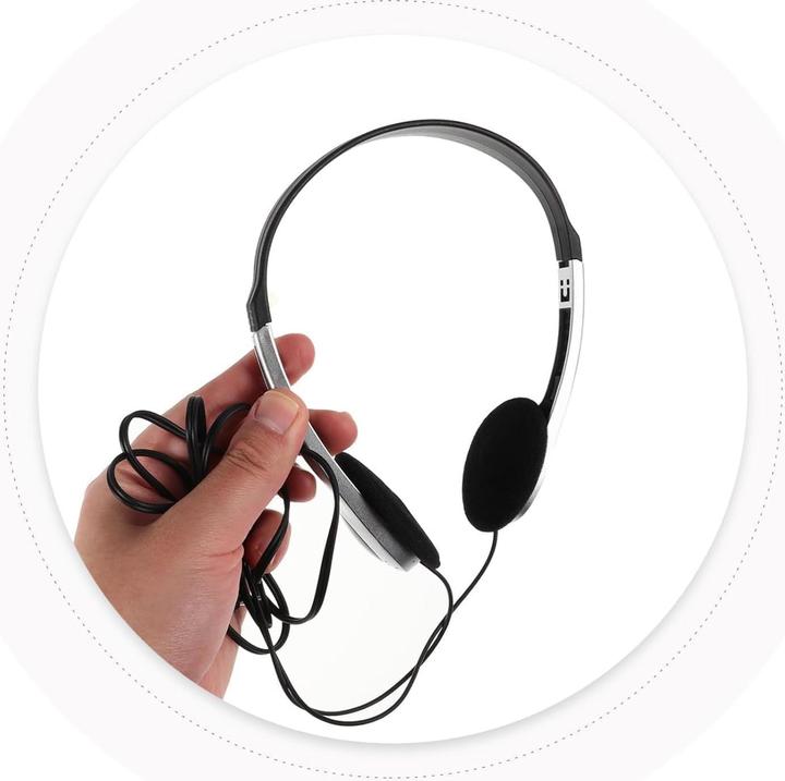 Produktbild Gammaeon Retro Kopfhörer mit Kabel und Typ-C Adapter
