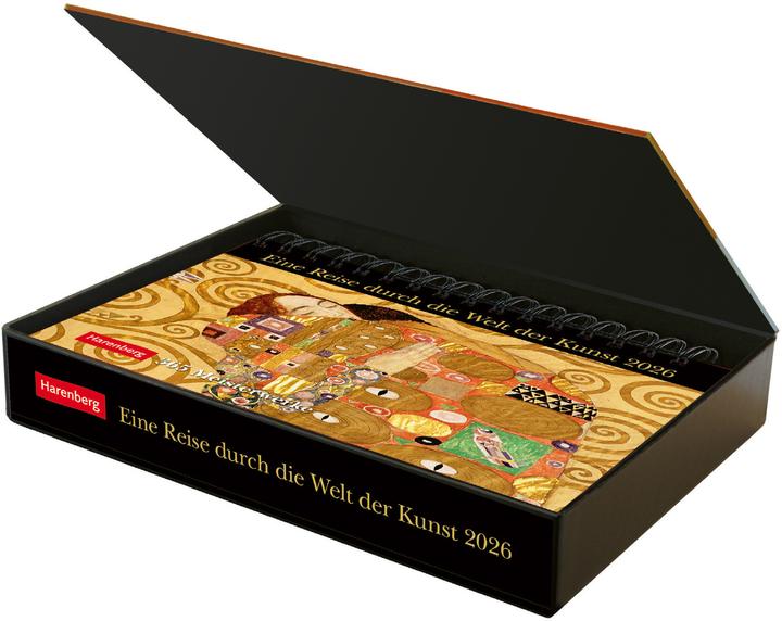 Image du produit Harenberg Eine Reise durch die Welt der Kunst Premiumkalender 2026 - 365 Meisterwerke (23 x 17 cm)