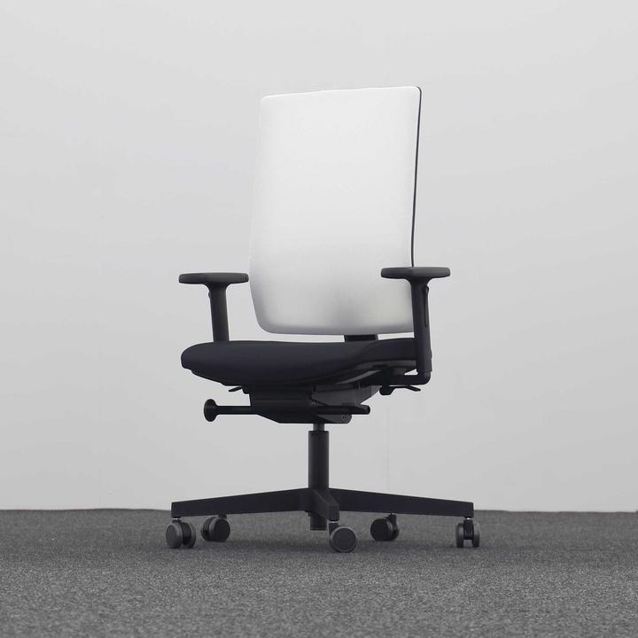 Produktbild Sitag Bürostuhl SitagPoint Tec 2 Mesh swissmade mit 2D Armlehnen, Schwarz, Neu (40 - 52 cm)